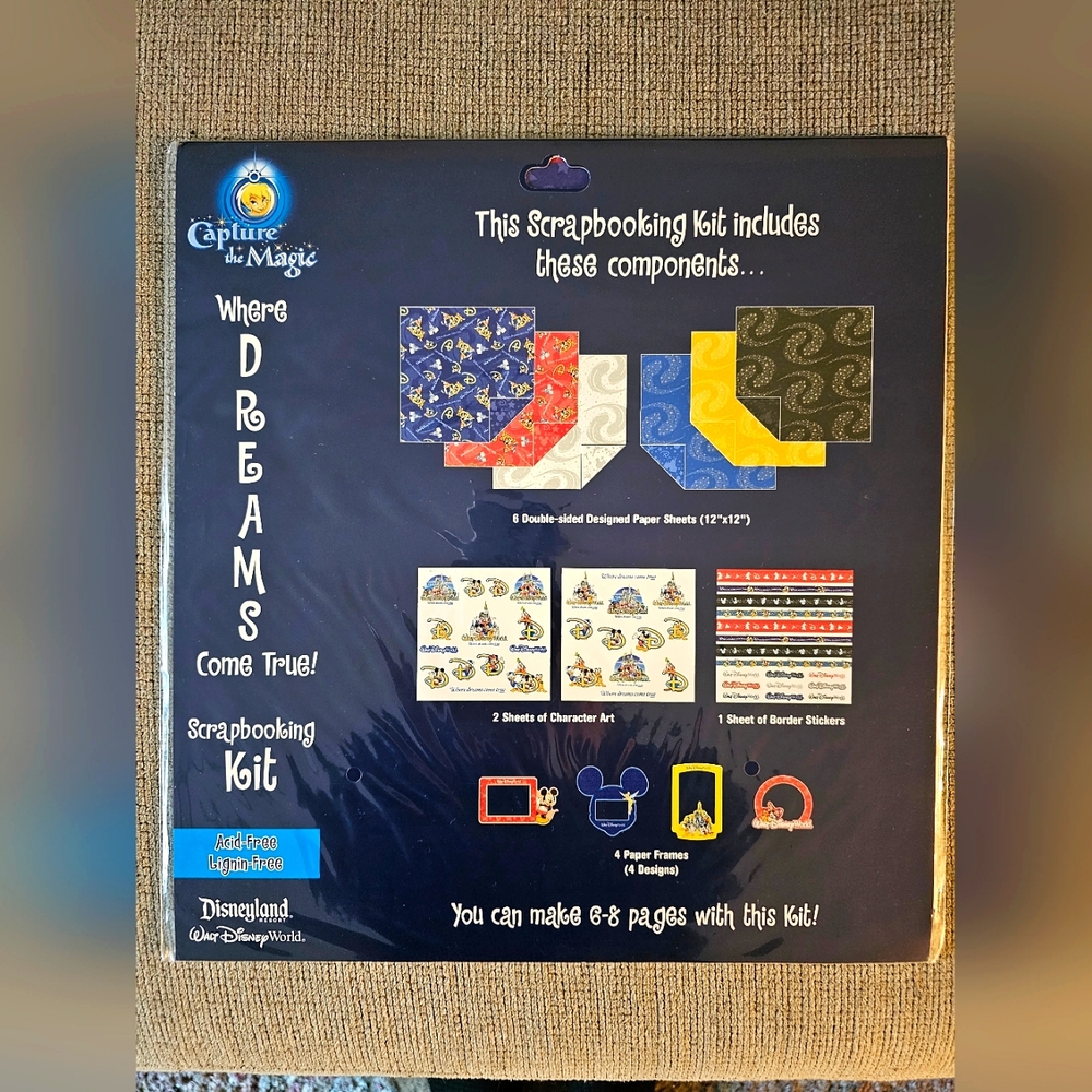 Disney Scrapbooking Kit